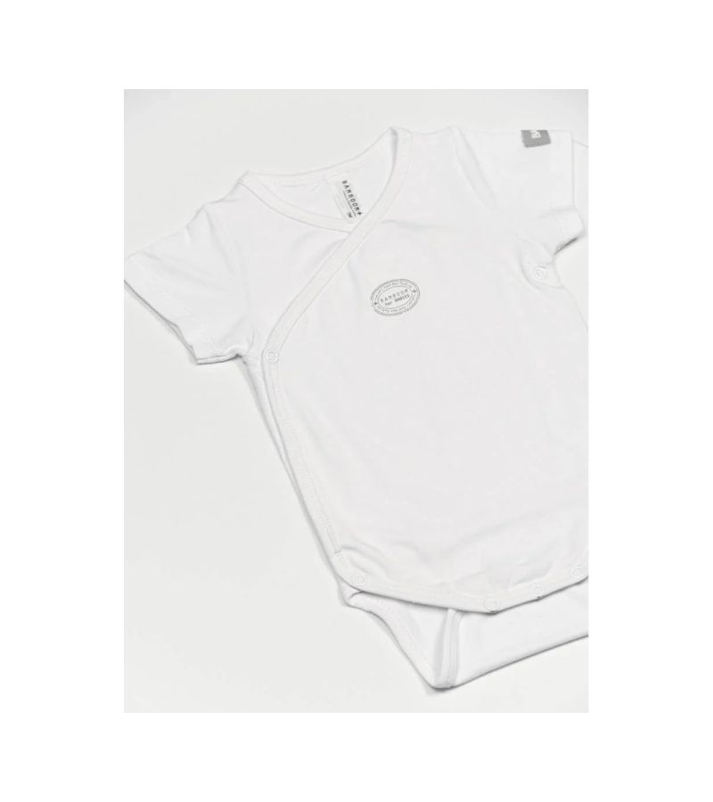 Κοντομάνικο εσώρουχο από ύφασμα μπαμπού BAMBOOM White 104-054