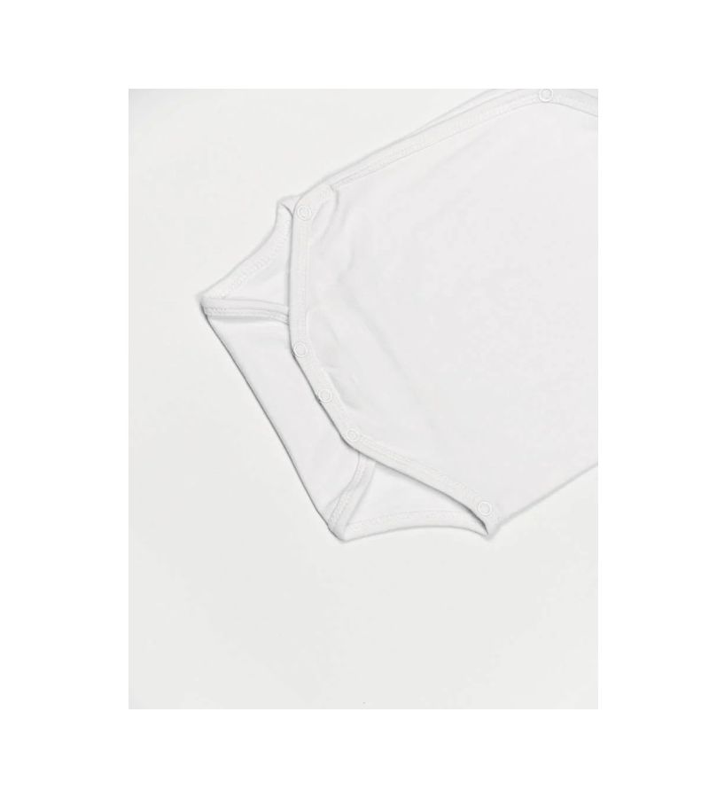Κοντομάνικο εσώρουχο από ύφασμα μπαμπού BAMBOOM White 104-054