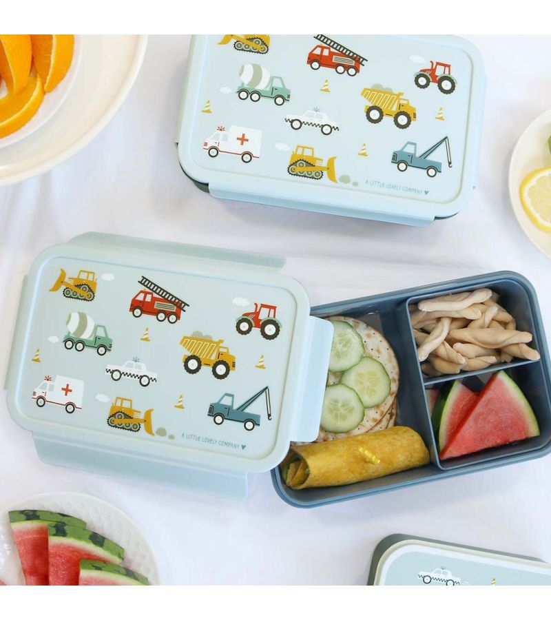 Δοχείο φαγητού Bento Lunch box Vehicles A LITTLE LOVELY COMPANY SBVEBU53
