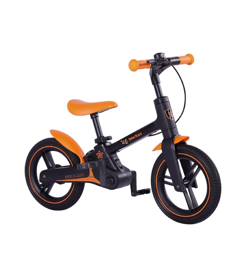 Ποδήλατο Speedy BEBESTARS με βοηθητικές ρόδες Πορτοκαλί 811-174