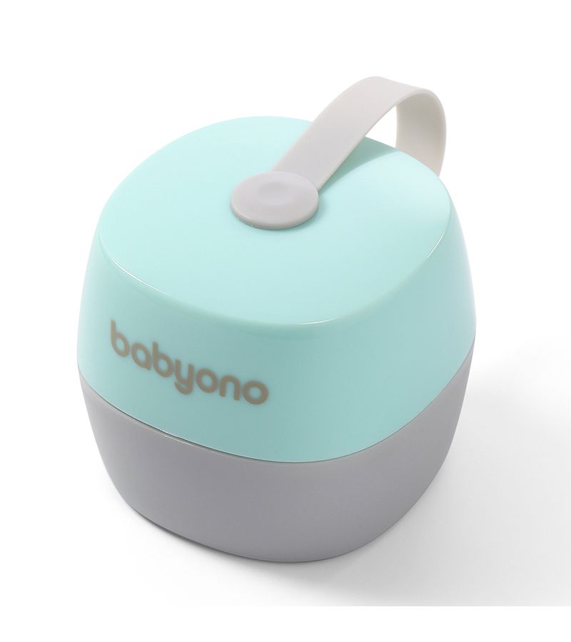 Θήκη για πιπίλα BABYONO Γκρι και Μέντα BN535/02