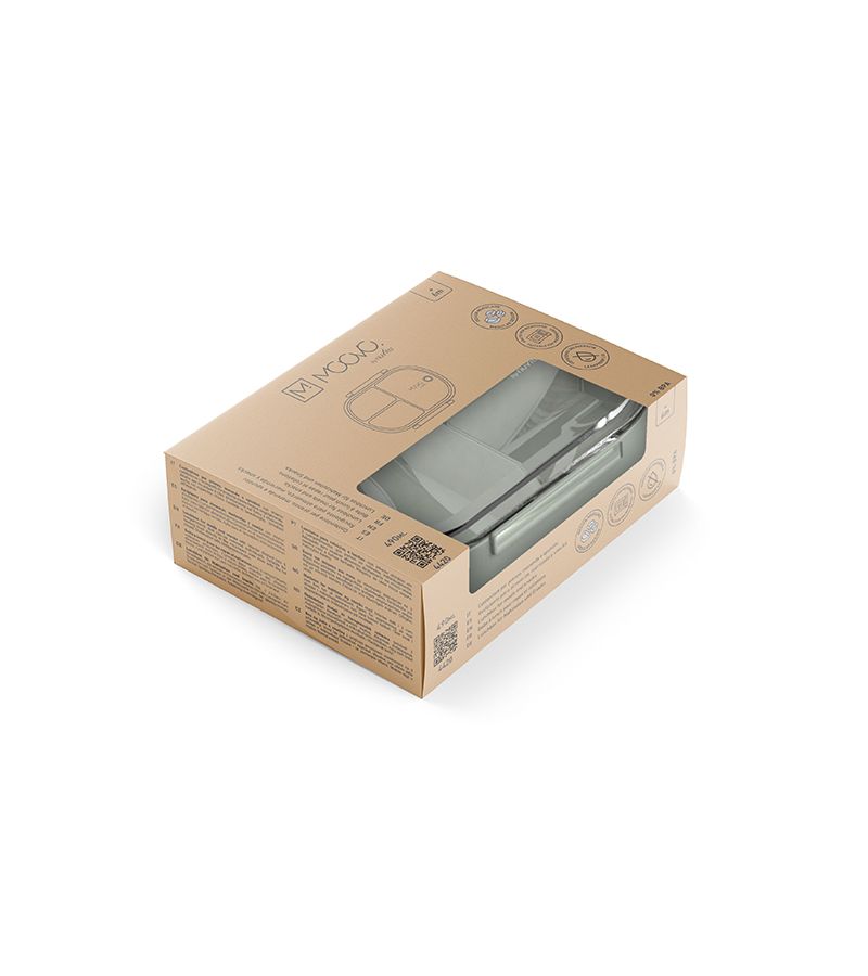 Φαγητοδοχείο Lunch Box 490ml NUVITA 4420 Sage Green NU-PPCP0409