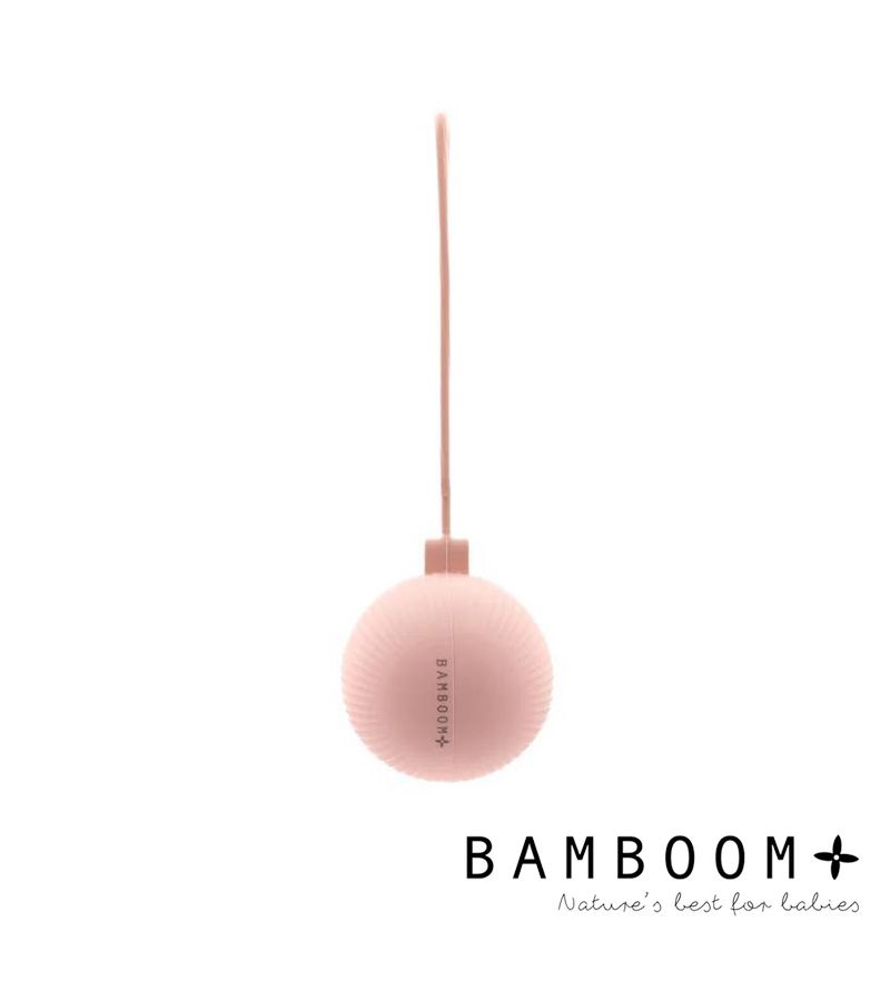 Θήκη σιλικόνης για Πιπίλες  BAMBOOM Pink CAE009-04