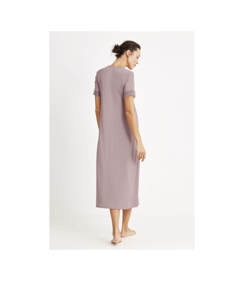 Νυχτικό εγκυμοσύνης με κοντό μανίκι CATHERINE\'S 872CA-V Violet 