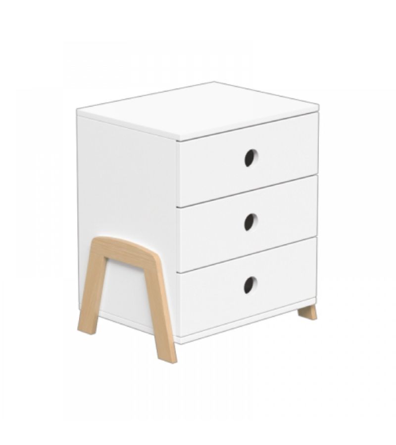 Eco Κομοδίνο με 3 Συρτάρια CASAKIDS CK00068