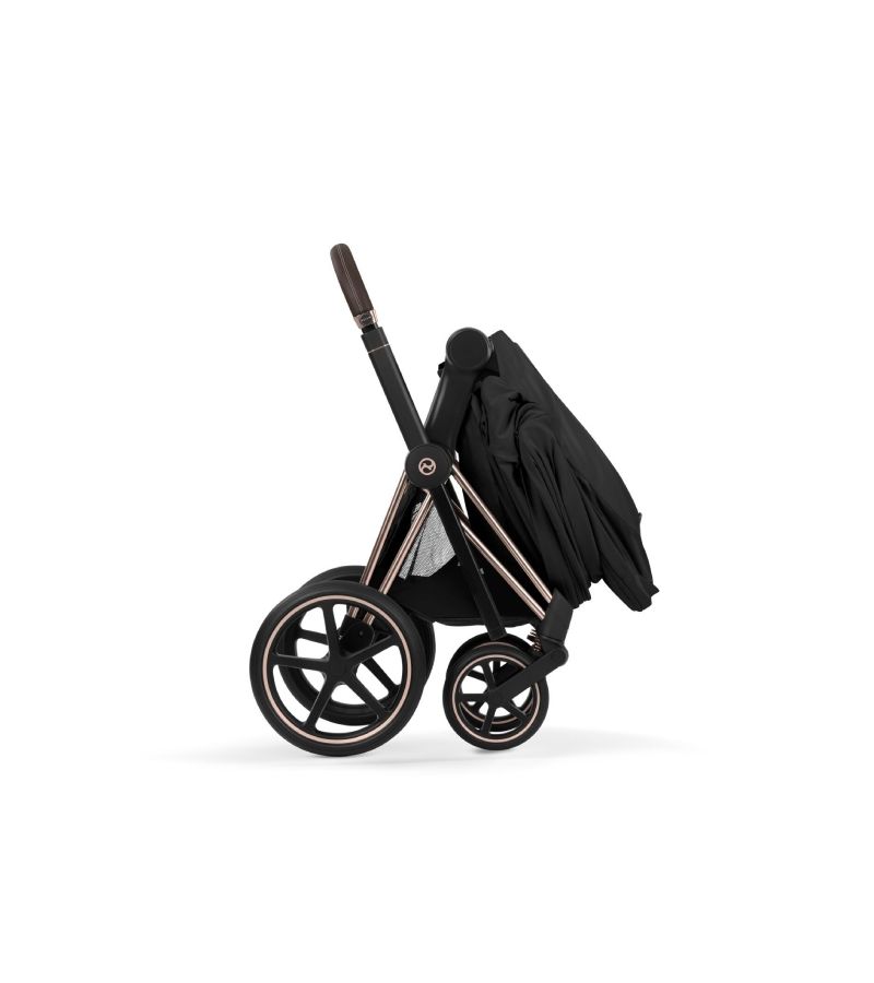 Πορτ Μπεμπέ Priam Fold Lux Carry Cot Style Collection Sepia Black 