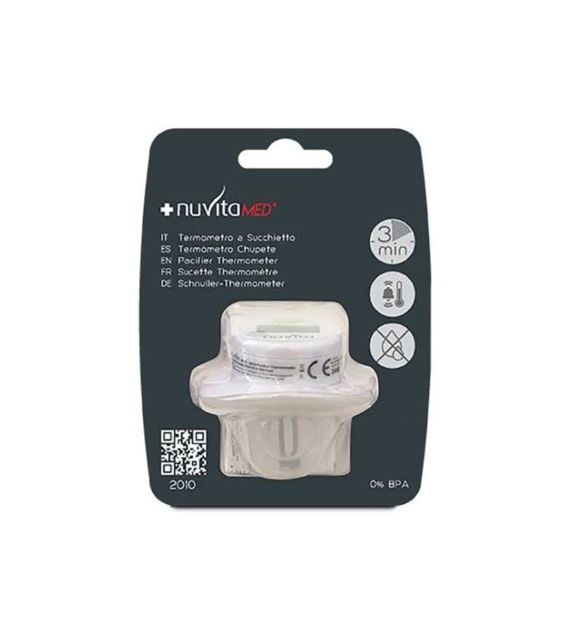 Πιπίλα με ψηφιακό θερμόμετρο NUVITA 2010 NU-IBTE0008