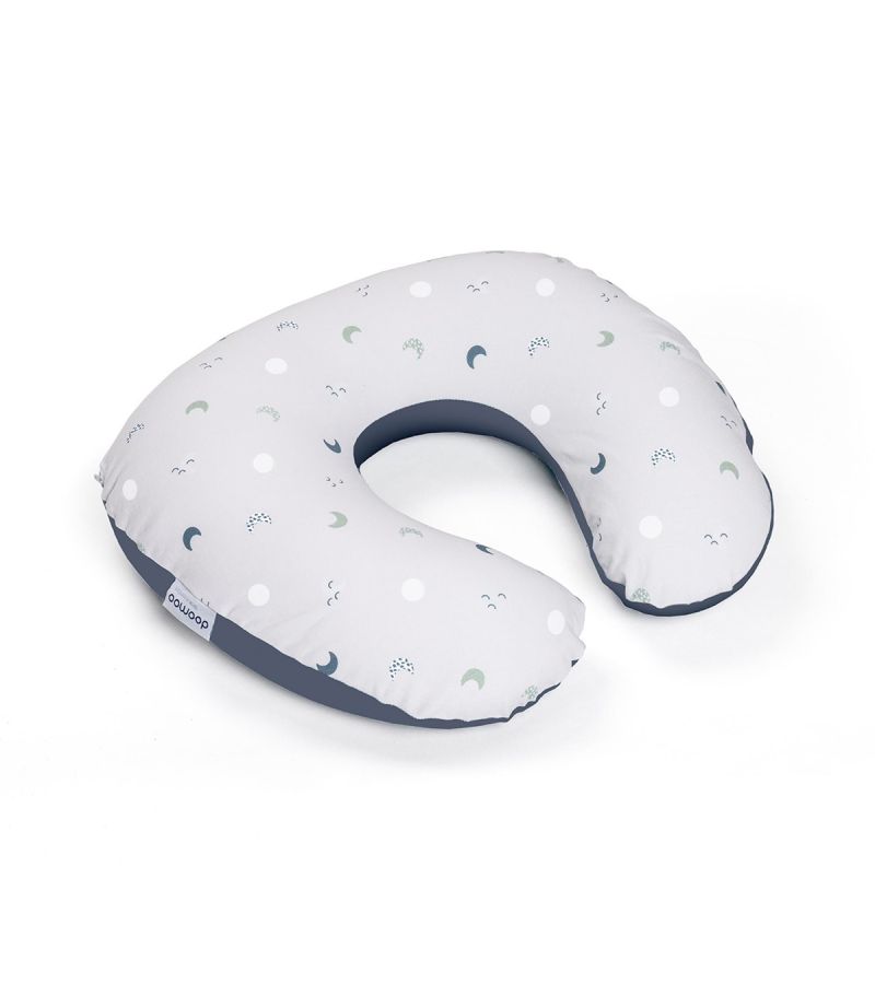 Μαξιλάρι θηλασμού DOOMOO Softy Blue Grey Moon 150cm DMS62
