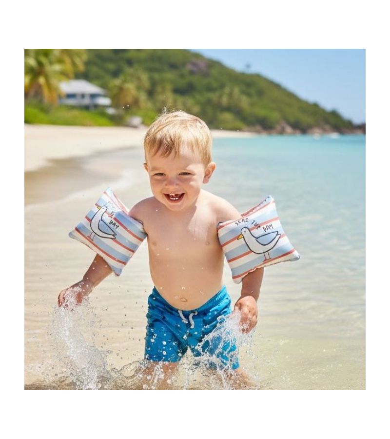 SWIM ESSENTIALS Μπρατσάκια για παιδιά από 0-2 ετών Seas The Day SWE-2025SE117