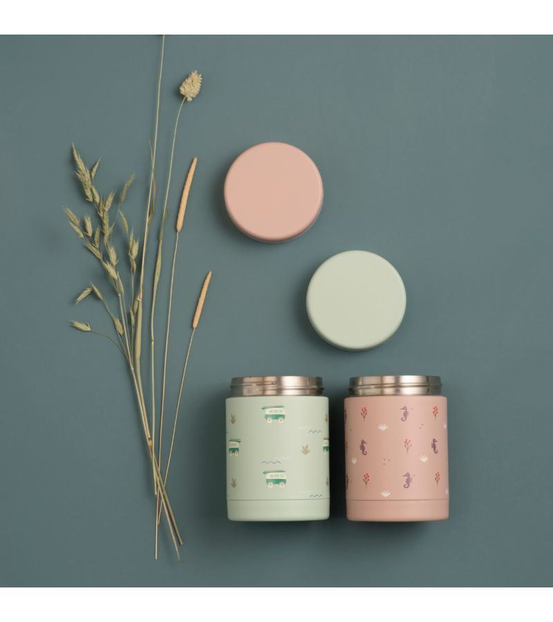 FRESK Θερμός από ανοξείδωτο ατσάλι φαγητού 300ml - Garden Flowers FR-FD100-75