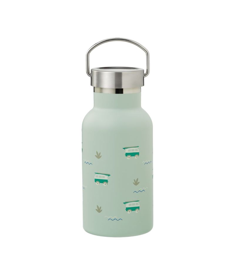 Θερμός από ανοξείδωτο ατσάλι FRESK 350ml με διπλό πώμα  Surf boy FR-FD300-11