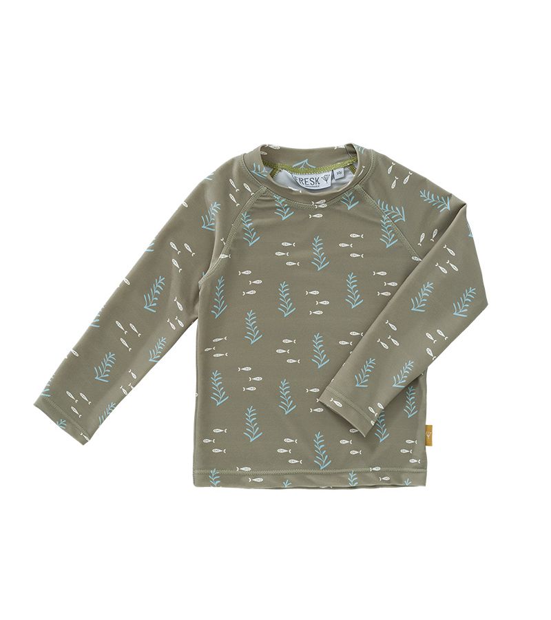 Μπλούζα με ηλιοπροστασία μακρύ μανίκι FRESK Ocean Sea Green FR-SW2318-16