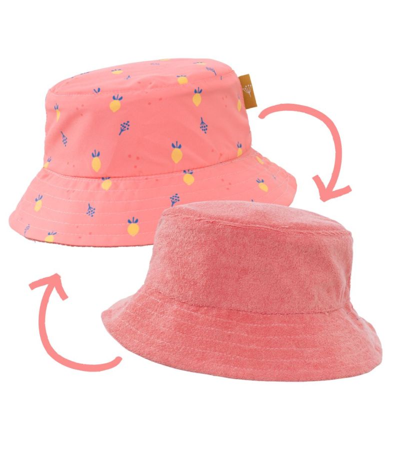 Καπέλο FRESK Bucket διπλής όψης με UVA-UVB προστασία Summer Fruit FR-SW2560-55