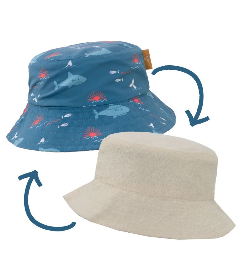 Καπέλο FRESK Bucket διπλής όψης με UVA-UVB προστασία Shark FR-SW2560-84