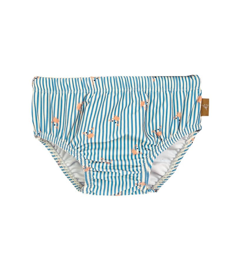 Μαγιό - πάνα FRESK με προστασία UV50 Stripes & crabs FR-SW6321-06