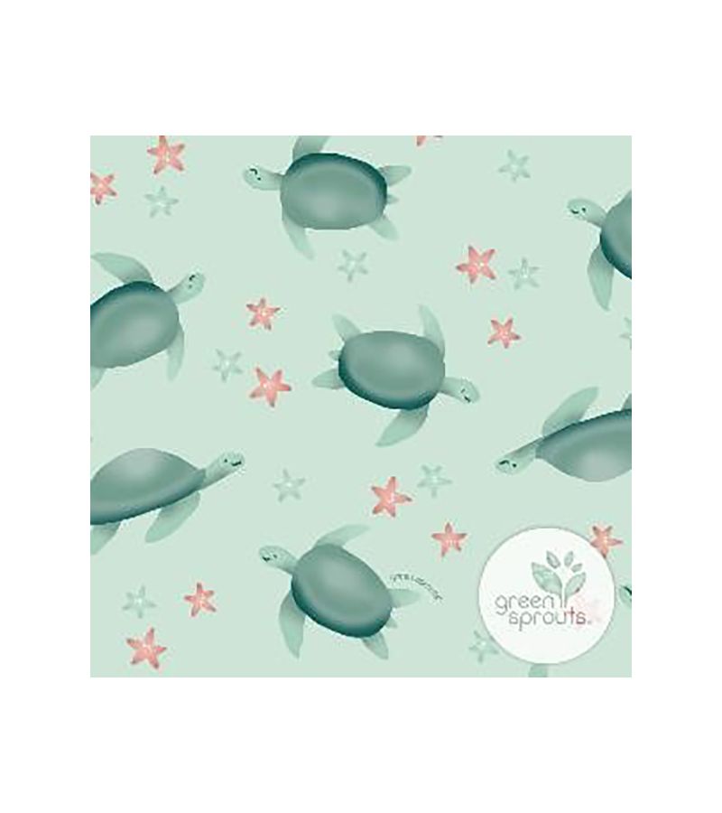 Μαγιό - πάνα GREEN SPROUTS Eco Snap Swim Diaper Light Sage Turtle GS-701058-5014