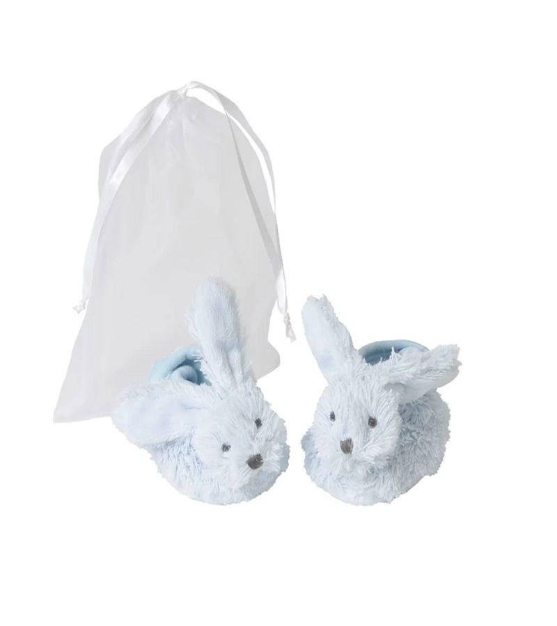 HAPPY HORSE Βρεφικές Παντοφλίτσες με τσαντάκι organza Blue Rabbit Richie HPH-17675