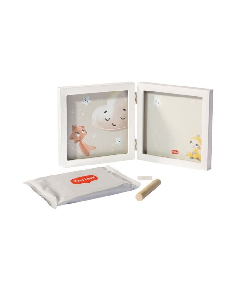 Κορνίζα με αποτύπωμα TINY LOVE simple λευκή creations BR7961300