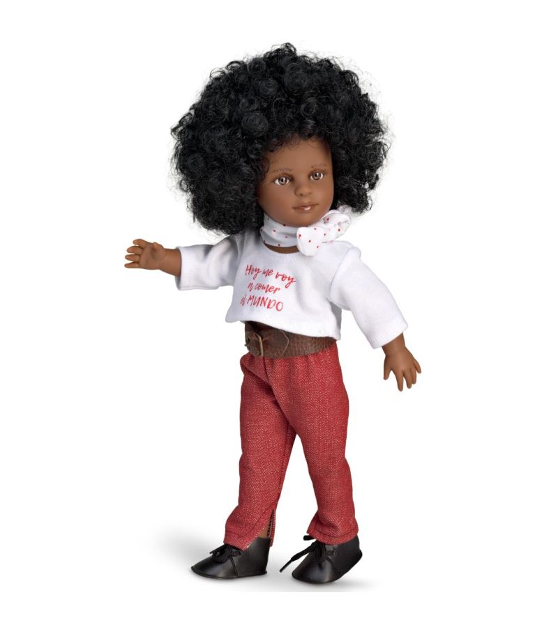 MAGIC BABY Κούκλα Nany με κόκκινο παντελόνι 42εκ. MB33122