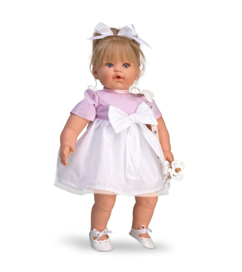 MAGIC BABY Κούκλα Susy Pink Dress με τούλι 47εκ. MB47031
