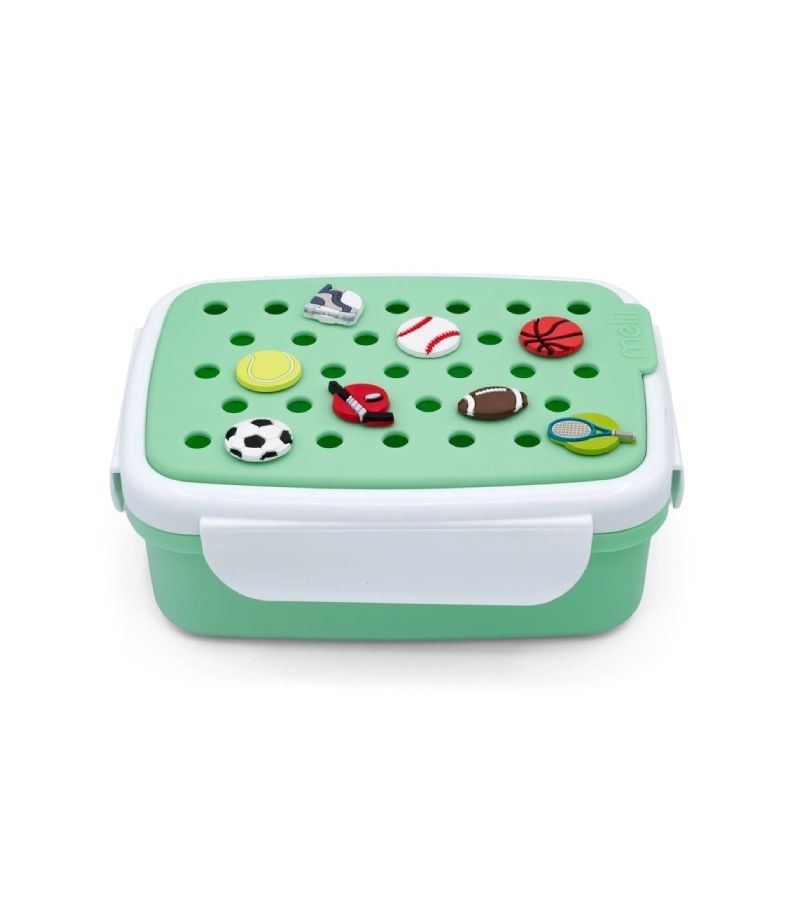 Melii – Bento Φαγητοδοχείο με Charms Πράσινο MEL27610