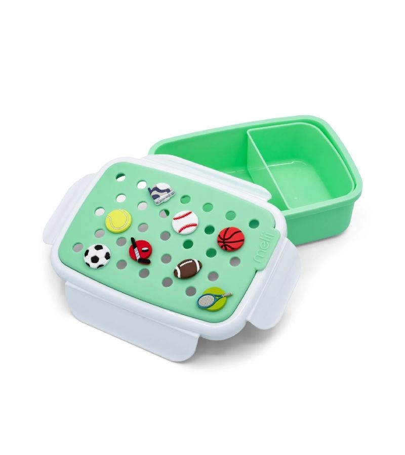Melii – Bento Φαγητοδοχείο με Charms Πράσινο MEL27610