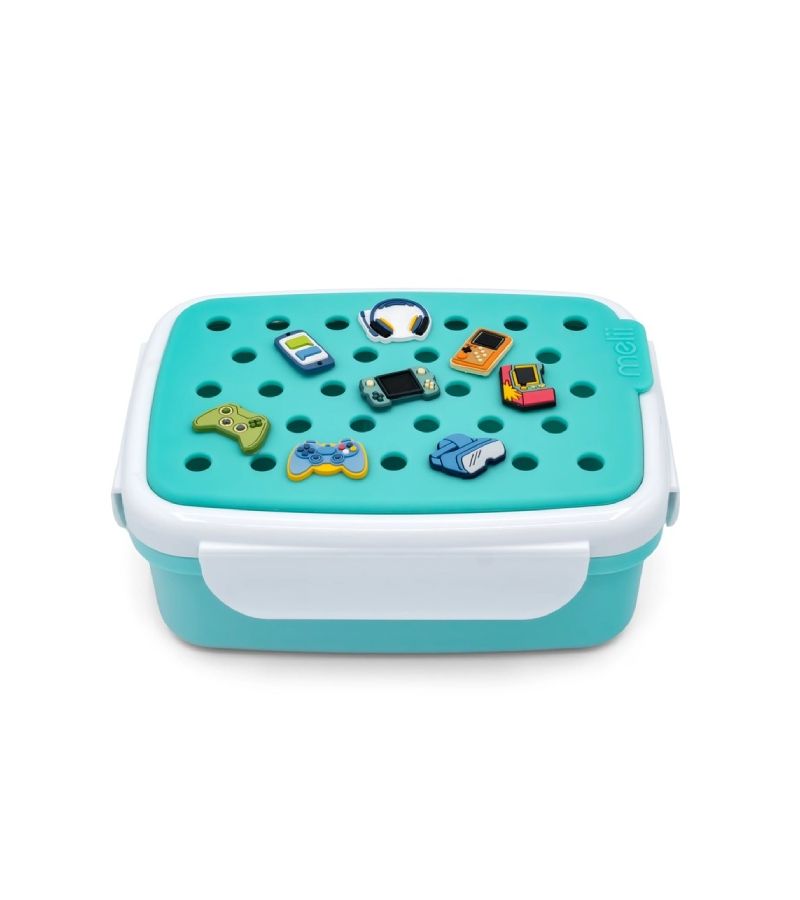 Melii – Bento Φαγητοδοχείο με Charms Μπλε MEL27600