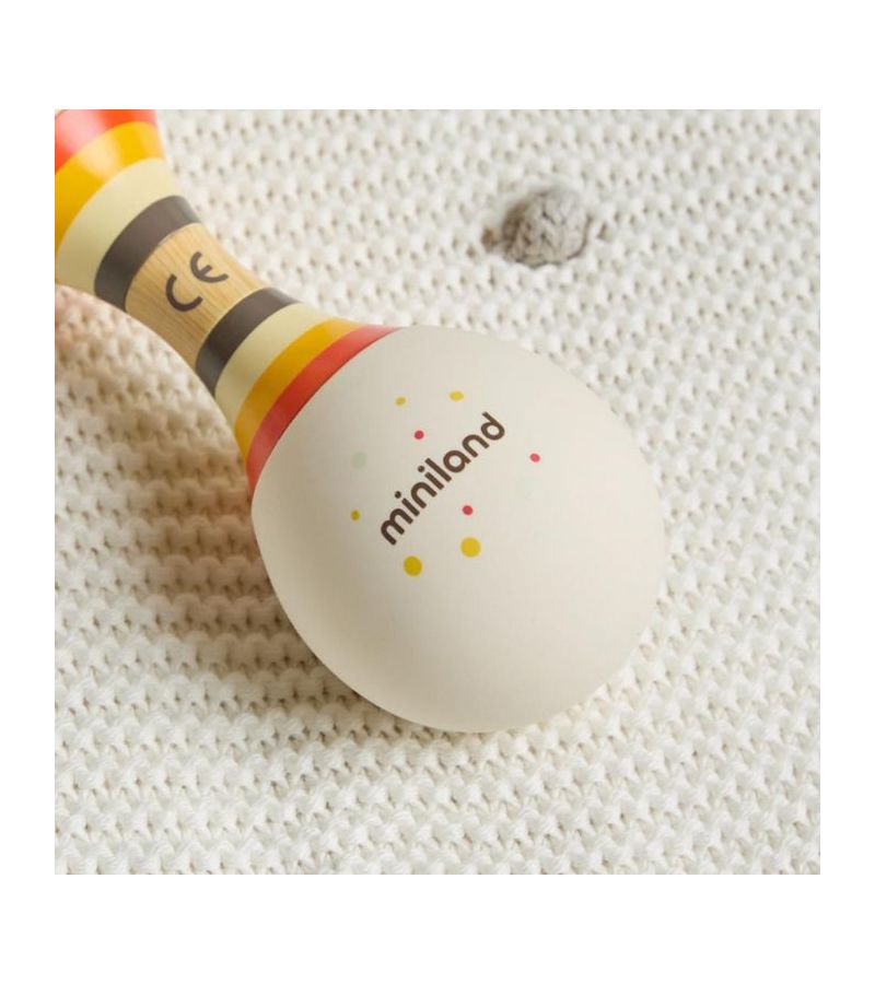 MINILAND ΜΟΥΣΙΚΗ ΚΟΥΔΟΥΝΙΣΤΡΑ  - SOFT DUO RATTLE ME89722
