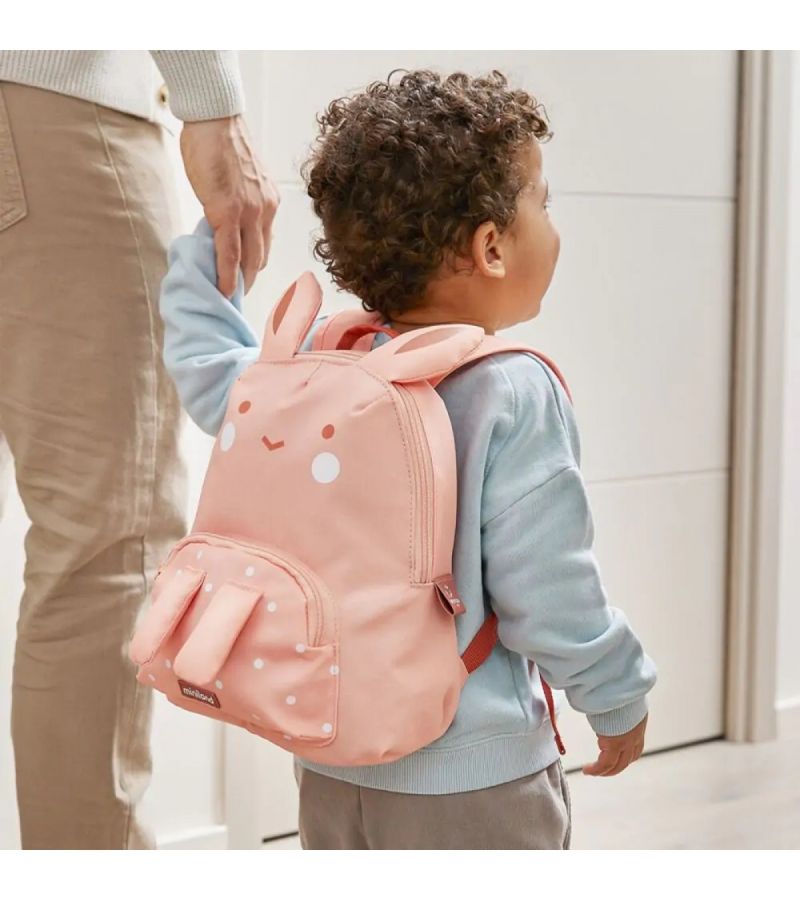 ECOTHERMIBAG Ισοθερμική Παιδική Τσάντα MINILAND Pink Bunny ML89557