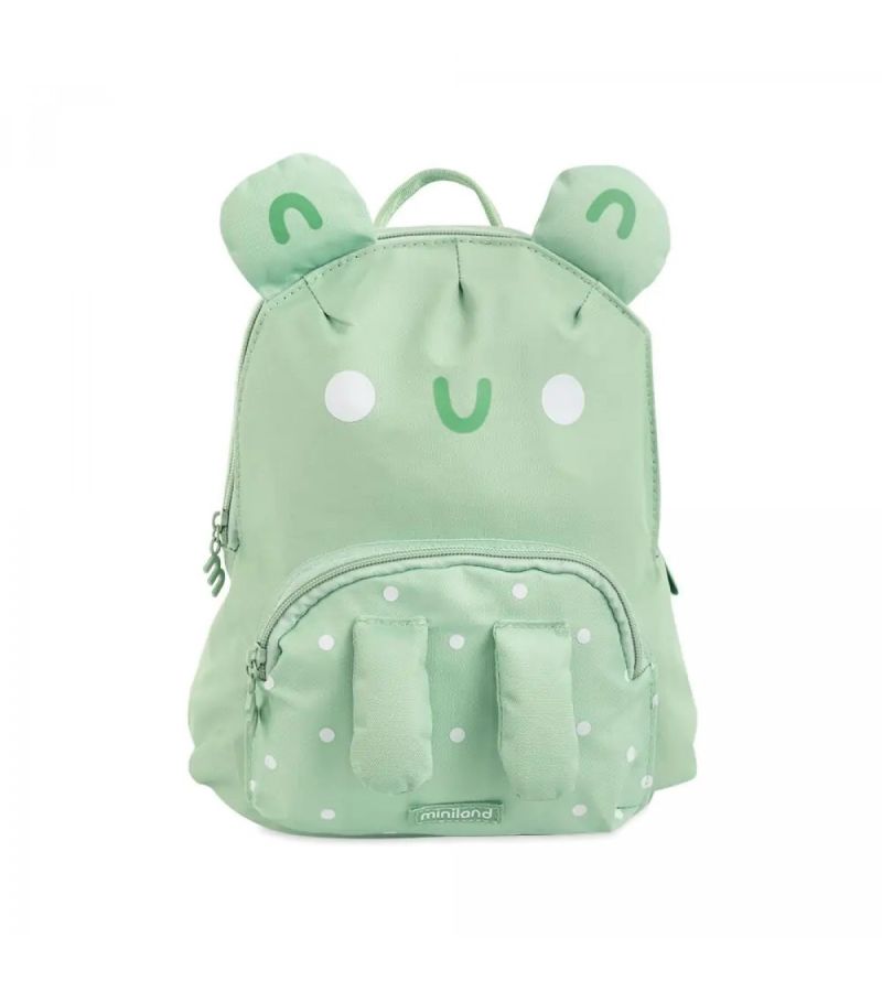 ECOTHERMIBAG Ισοθερμική Παιδική Τσάντα MINILAND Green Frog ML89558