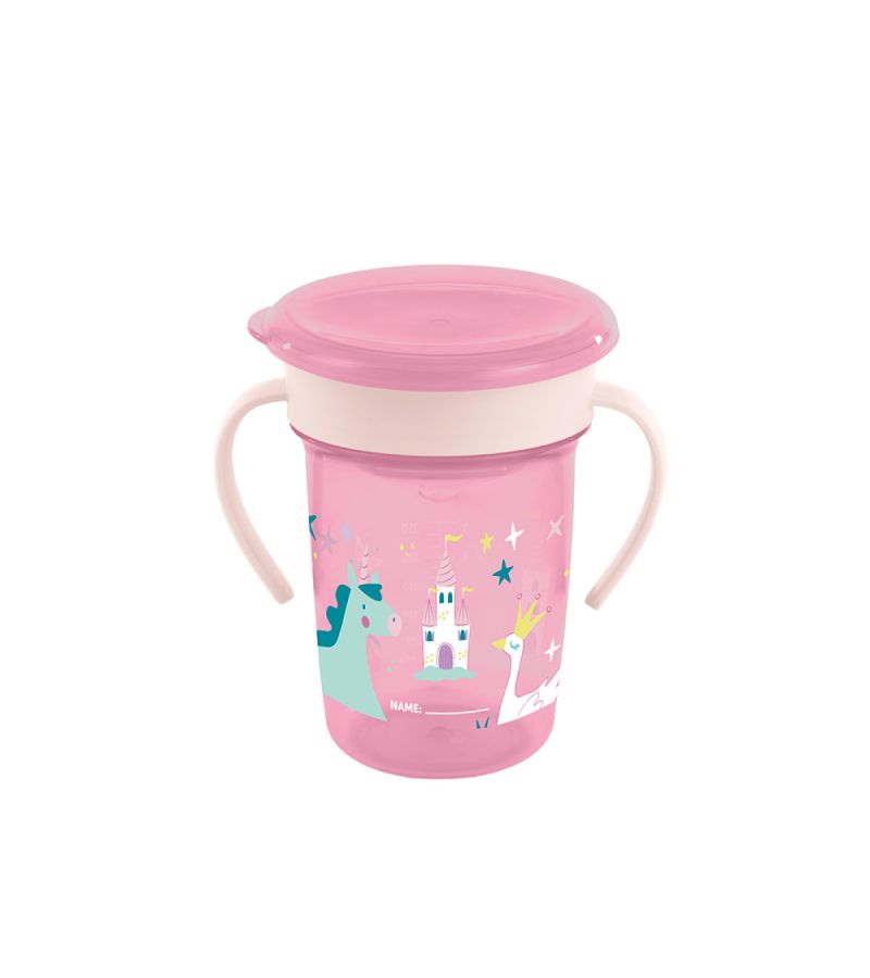Παιδικό ποτηράκι 360 MINILAND Sippy Cup Fantasy 270ml ML89649
