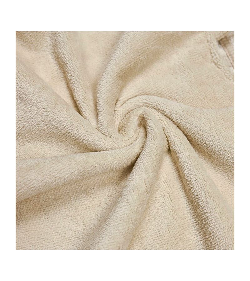 Μπουρνούζι - κάπα από ύφασμα μπαμπoύ BAMBOOM 75x75 Sand 957TE00003-10