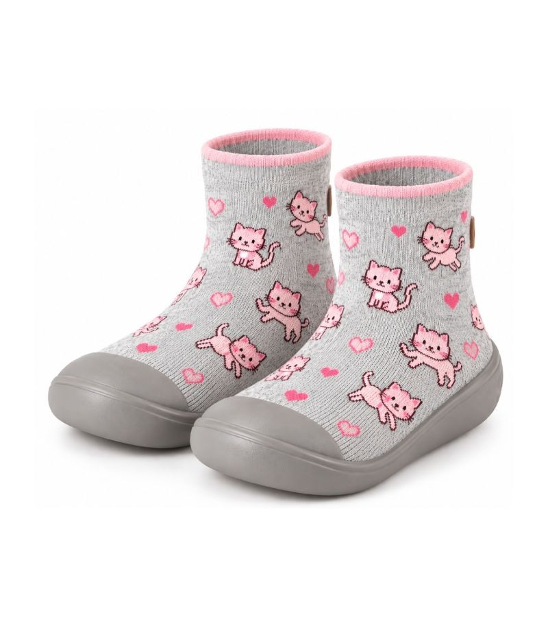 Καλτσοπαντοφλάκια NOVITI Cats OB013-G-01C