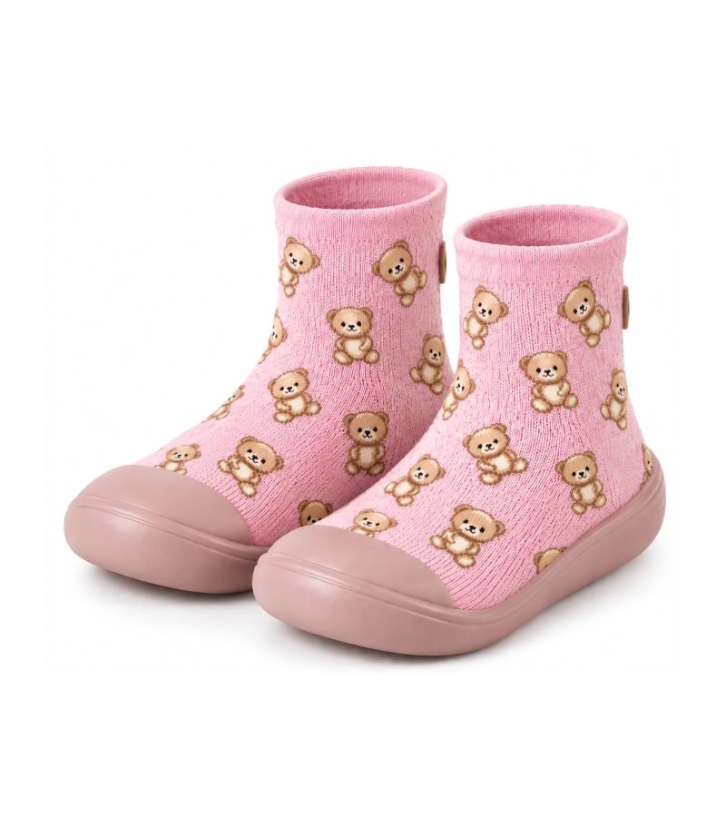 Καλτσοπαντοφλάκια NOVITI Mini Bears OB013-G-01B