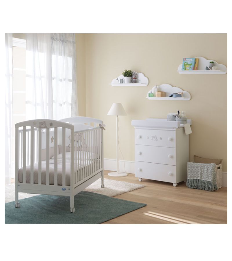 Βρεφικό κρεβατάκι PALI Teo Bianco
