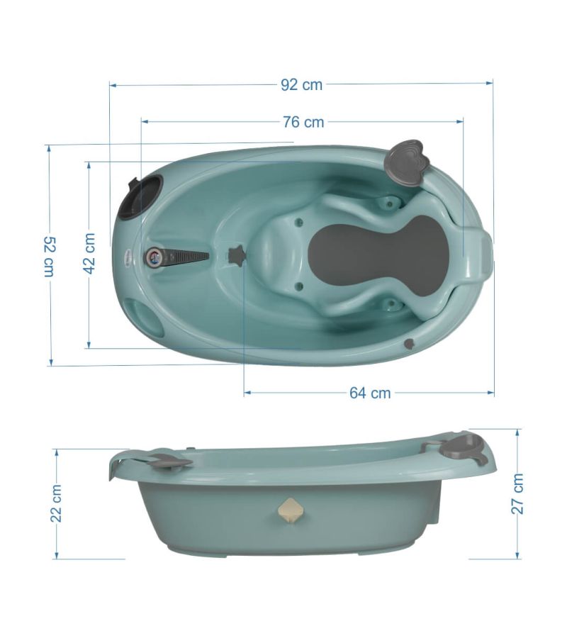 Μπανάκι BEBE STARS Ocean Mint με βάση 22-184-1