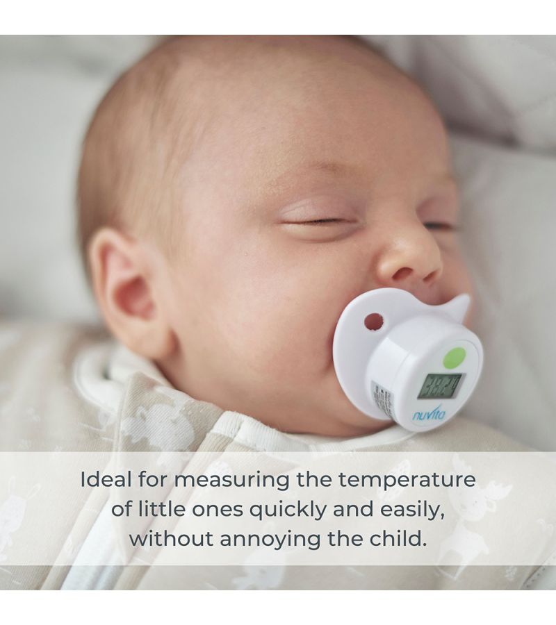Πιπίλα με ψηφιακό θερμόμετρο NUVITA 2010 NU-IBTE0008