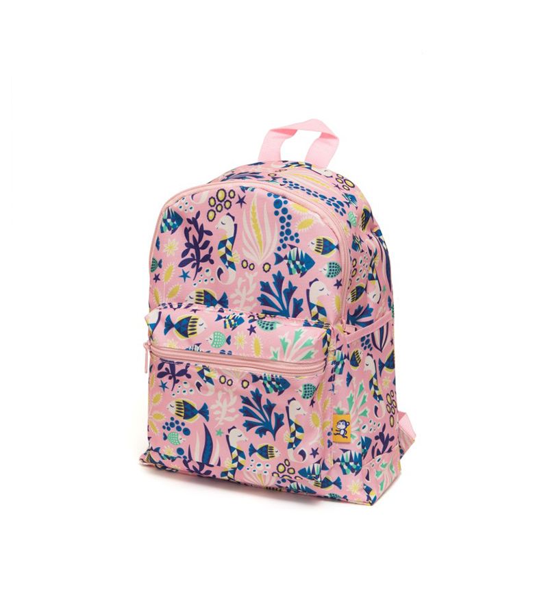 Σακίδιο πλάτης Backpack PETIT MONKEY Under the Pink PTM-BP2