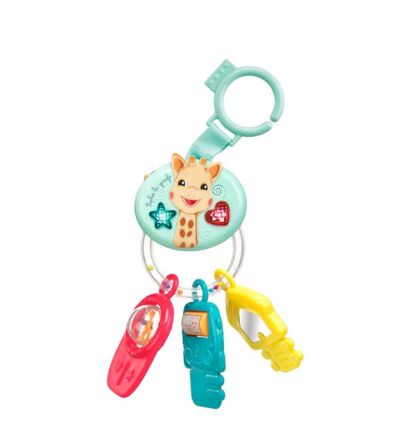 Ηλεκτρονική κουδουνίστρα με ήχο και φως Sophie La Giraffe S230851