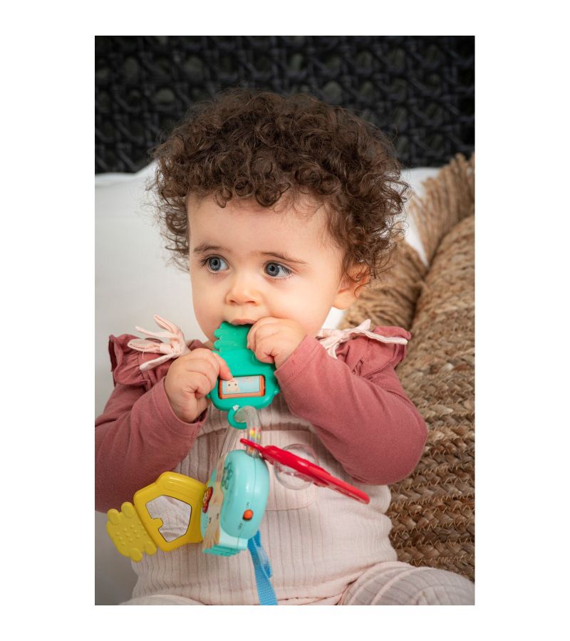 Ηλεκτρονική κουδουνίστρα με ήχο και φως Sophie La Giraffe S230851