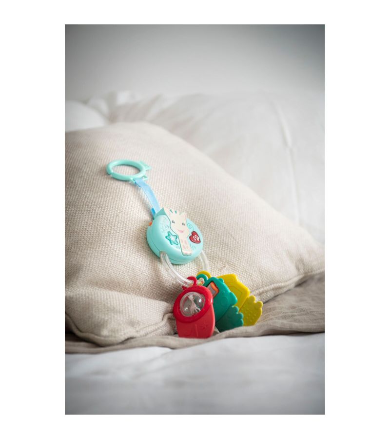 Ηλεκτρονική κουδουνίστρα με ήχο και φως Sophie La Giraffe S230851