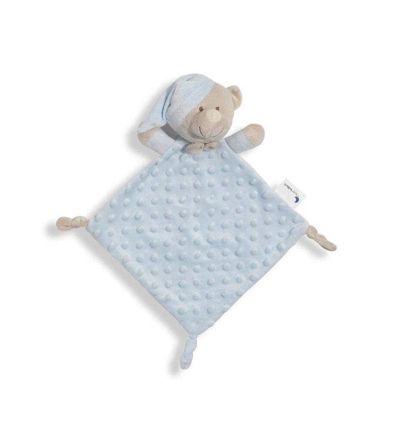 Interbaby Bear Κουβέρτα Αγκαλιάς 80X110 & Dou Dou Blue PD001A