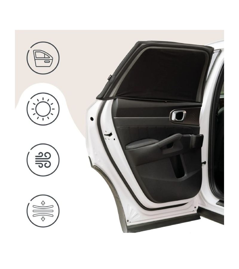 SIPO Sun Socks για Παράθυρα Αυτοκινήτου 2τεμ SIP-SCA-14