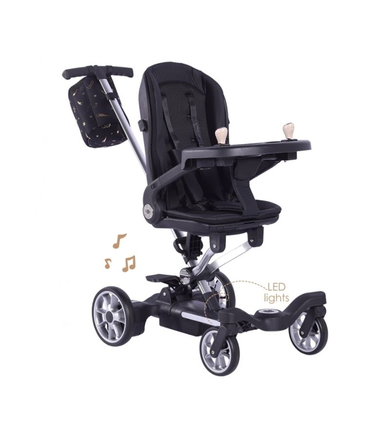 Ηλεκτρικό Καρότσι BEBESTARS Smart Ride Black 185-188