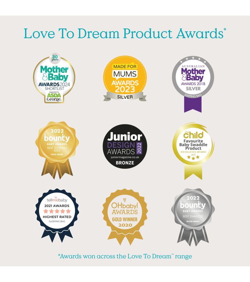 Υπνόσακος LOVE TO DREAM Swaddle UP Original 2.5 tog White L1029247WHT 