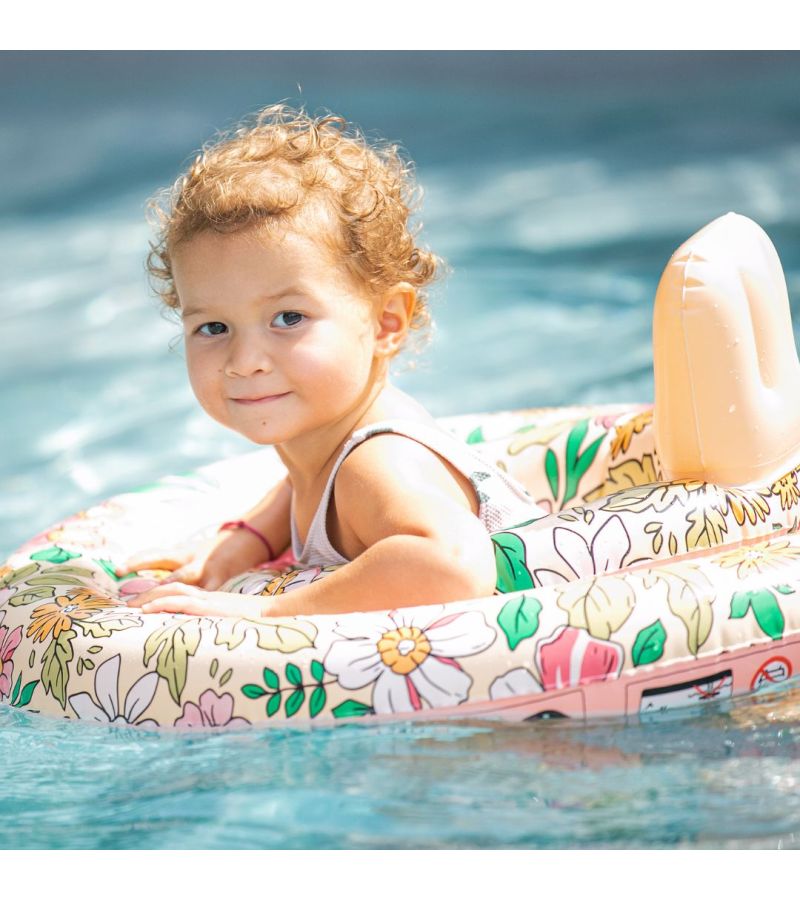 SWIM ESSENTIALS Σωσίβιο Ø69εκ. για μωρά από 0-1 ετών - Green Leopard SWE-2023SE912