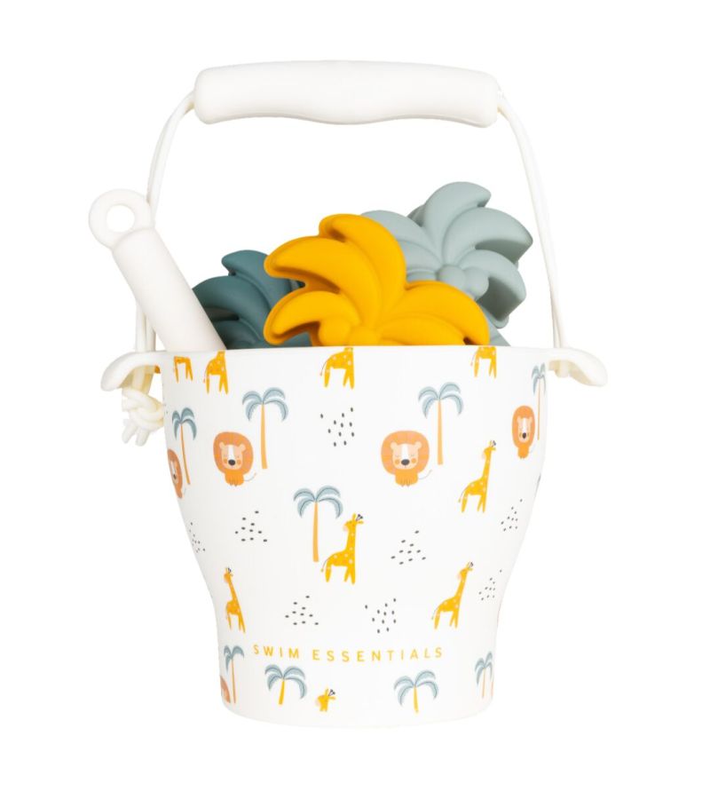 SWIM ESSENTIALS Σετ με παιχνίδια άμμου-Κουβαδάκι-Φτυάρι-Καλούπια-Jungle SWE-2023SE1397