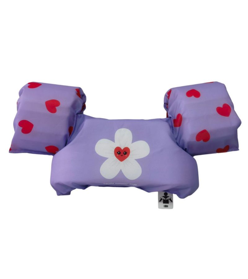 SWIM ESSENTIALS Puddle Jumper Μπρατσάκια με Σωσίβιο Lila Hearts 1τμχ για παιδιά 2-6ετών SWE-2023SE512