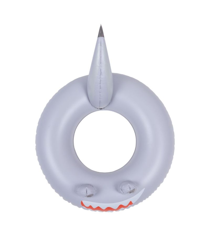 SWIM ESSENTIALS Σωσίβιο Ø55εκ. για παιδιία από 3 ετών - Grey Shark SWE-2023SE987