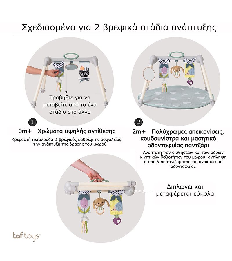Αναδιπλούμενο Γυμναστήριο TAF TOYS Urban Garden 13075